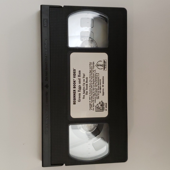 Dr. Seuss' Green Eggs and Ham Beginner Book Video Vintage Collectible VHS Tape - Picture 3 of 3